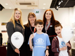 10year old eye cancer survivor officially opens new Aylesbury optician