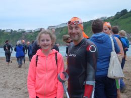 Local amputee undertakes endurance swims to raise money for African charity