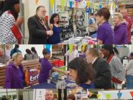 Anna Kennedy OBE attends Hillingdon Carers Fair