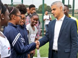 Sadiq Khan praises Hackney Wick F.C. during visit