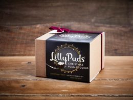 LillyPuds Launches New Gin-Laced Plum Pudding