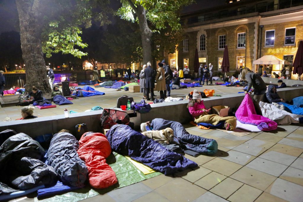6th Annual Sleep Out Hundreds expected to raise awareness and funds