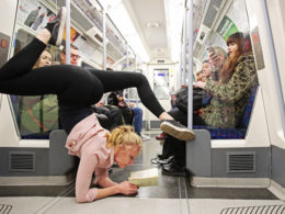 Amazing acrobats leave Londoners gob-smacked in stunning spectacle