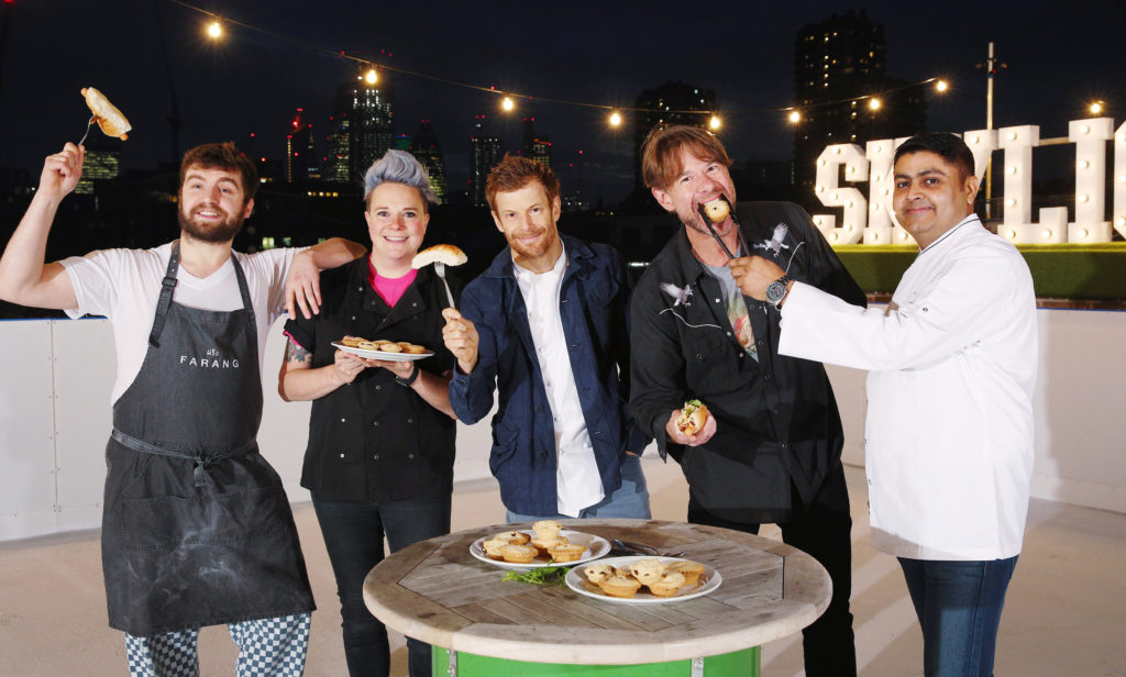 Top London chefs come together ahead of their appearance at the Festive Edition of Taste of