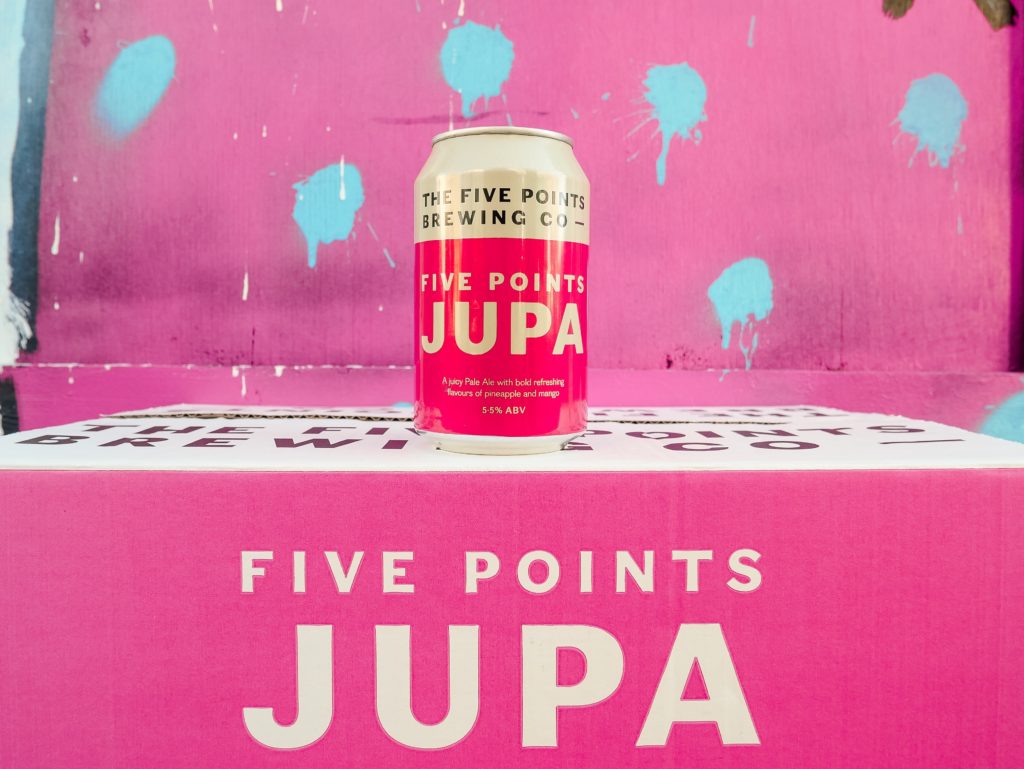 Meet JUPA A juicy tropical, Pale Ale by Five Points Brewing Company London Post