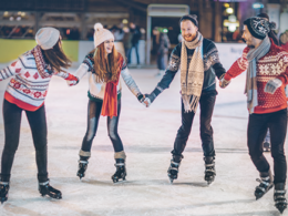 This weekend Zone 1’s Elephant & Castle’s ice rink will host a Latin Skate Night