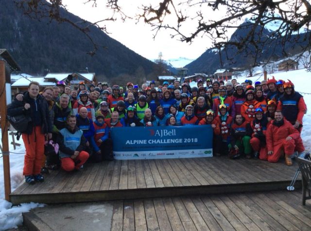 AJ Bell Alpine Challenge Group Shot