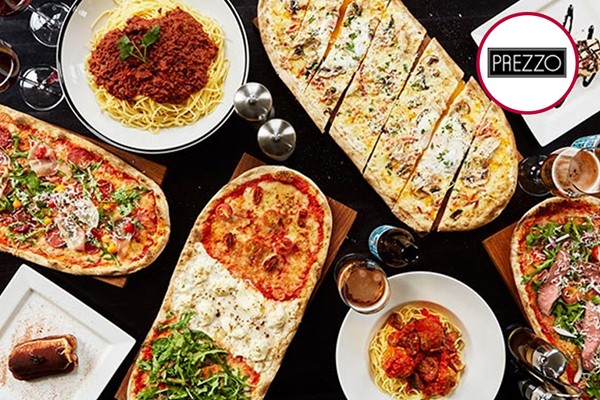 Prezzo is treating local communities to 15,000 free drinks, starters