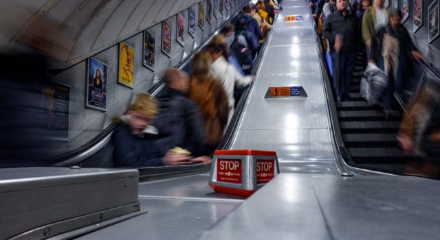 London-Tube-station-escalators