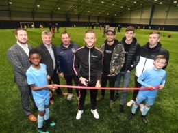 Leicester City star James Maddison opens new football training facility for Coventry City FC Academy