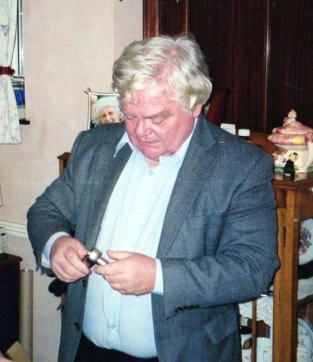 Clive Condon in 2016, aged 65