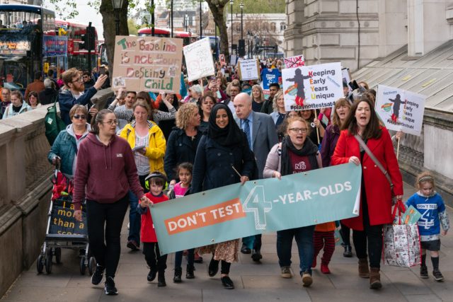 More Than A Score - The March of the 4-Year-Olds, London, 25th April 2019