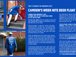 Launch of The Week Nite Beer Float by Camden Town Brewery