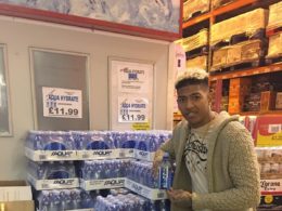 Tycoon Frank Khalid hosts Crystal Palace FC star Patrick Van Aanholt