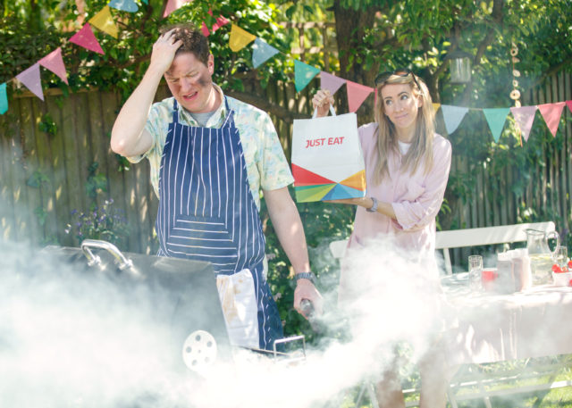 Just Eat launch new BBQ Rescue Service, London, 21st May 2019