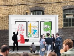 Camden Town Brewery’s collaborative colour-it-yourself Installation takes on Shoreditch