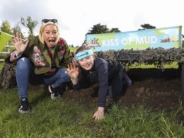 CELEBRITIES AND THEIR KIDS ATTEND LAUNCH OF LIDL MUDDER