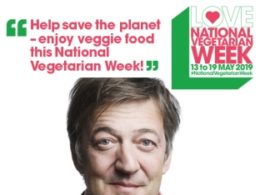 Stephen Fry and Joanna Lumley are adding their support to National Vegetarian Week 2019