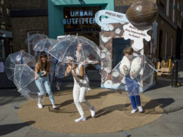 Hacked off London commuters surprised with a chauffeured helicopter and a month’s free rent