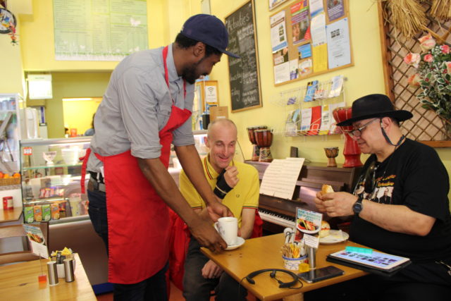 The Garden Community Cafe in Custom House, where Ascension Community Trust will open a new advice service on Monday 15 July.