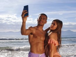 Wes Nelson and Georgia Steel return to Mallorca to celebrate new series of Love Island