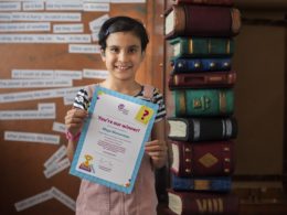 Deaf girl from Chiswick given book deal by Oscar-winning actress and Children’s Laureate