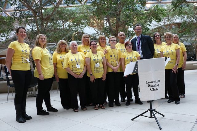 LSC at Portcullis House with Peter Aldous MP