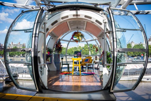 Fiverr - Freelancers take over London Eye, London, 3rd July 2019