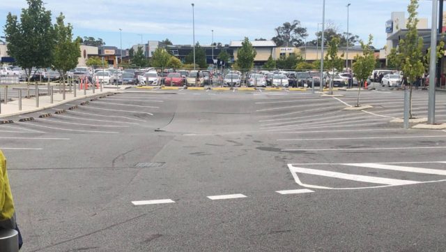 Perth Australia Sinkhole in Shopping Store Parking Lot (2019)