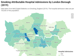 REVEALED: The Impact of Smoking on London Hospitals, new NHS data mapped