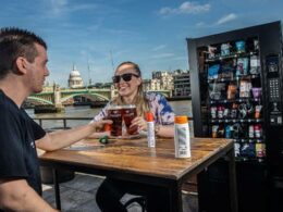 London pub launches the UK’s first beer garden vending machine