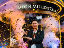 Aaron Zang claims largest first prize in poker ever with £19m win at Triton London