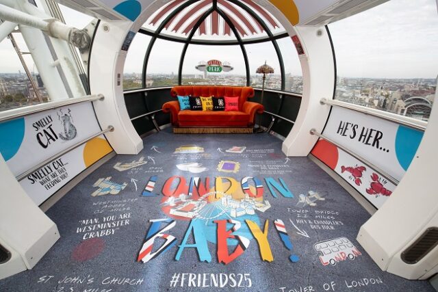 FRIENDS - 25th Anniversary #SofaTour, London Eye, London, 22nd September 2019