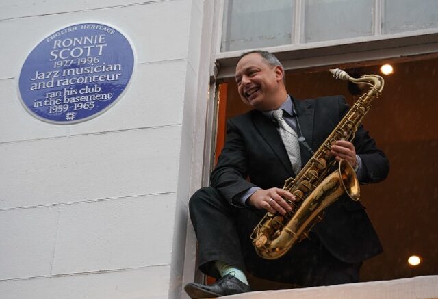 Ronnie Scott’s Jazz club - English Heritage Blue, London, 24th October 2019
