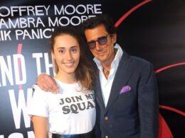 Geoffrey and Ambra Moore: the father and daughter using their fame for good