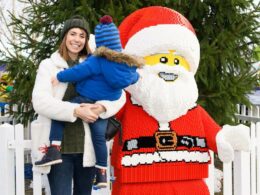 Alex Jones and Una Healey attend the first weekend of the LEGOLAND® Windsor Resort’s LEGOLAND at Christmas