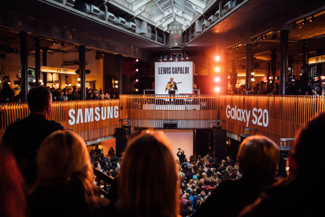 Lewis Capaldi surprise concert, London, 15th February 2020