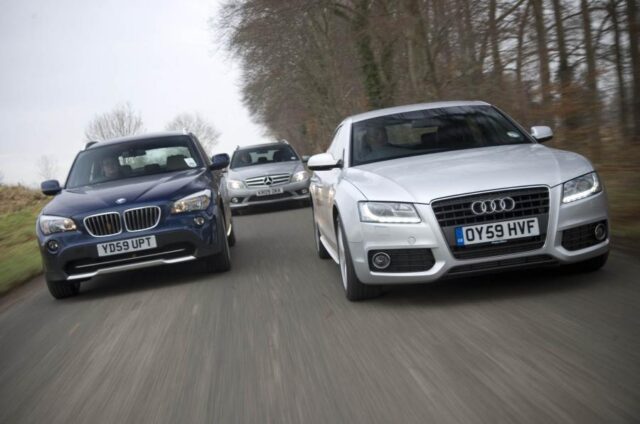German car drive
