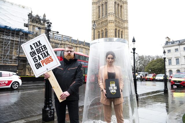 Candice Brown - Long Live The Local Protest, Westminster, London, 27th February 2020