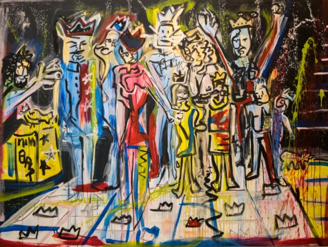 neo-expressionist artist, Domingo Zapata