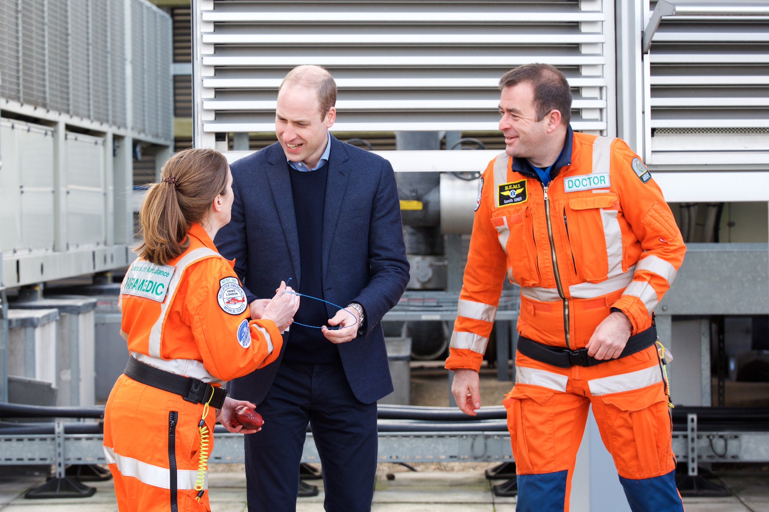 THE DUKE OF CAMBRIDGE BECOMES PATRON OF LONDON’S AIR AMBULANCE CHARITY