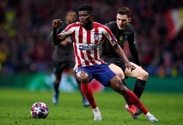 midfielder Thomas Partey