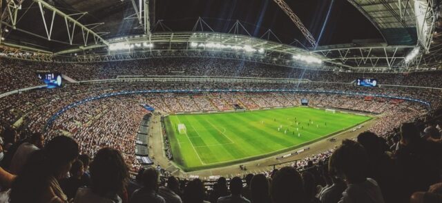 football stadium soccer sport