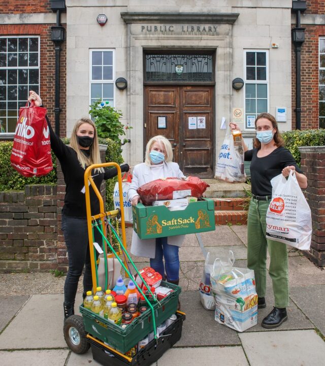 Kim Benson (Barratt London), Lara Forsey (Barratt London) and Pheobe Hill L2R