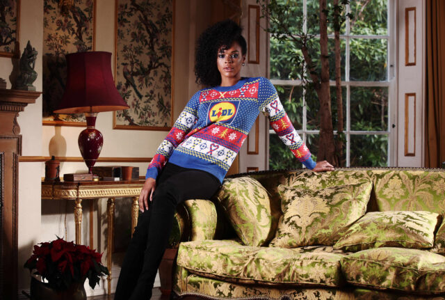 LIDL Christmas Jumper, London, 19th November 2020