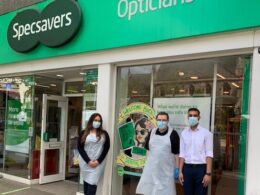 Specsavers Ealing and West Ealing raise money for Oxygen for India appeal