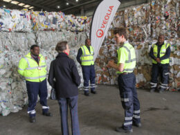 The Princess Royal visits Veolia’s Southwark facility to celebrate training and thank key workers