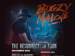 Bugzy Malone announces huge UK headline tour for 2021