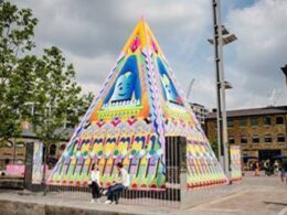 King’s Cross ‘Monumentalises Joy’ this summer with global art sensation Adam Nathaniel Furman’s Proud Little Pyramid