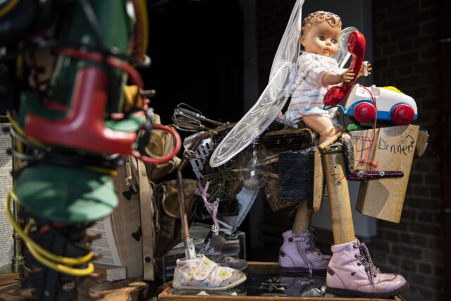 Thanks for Trying by Mat Kemp - an art installation made of items from Londoner’s recycle bins